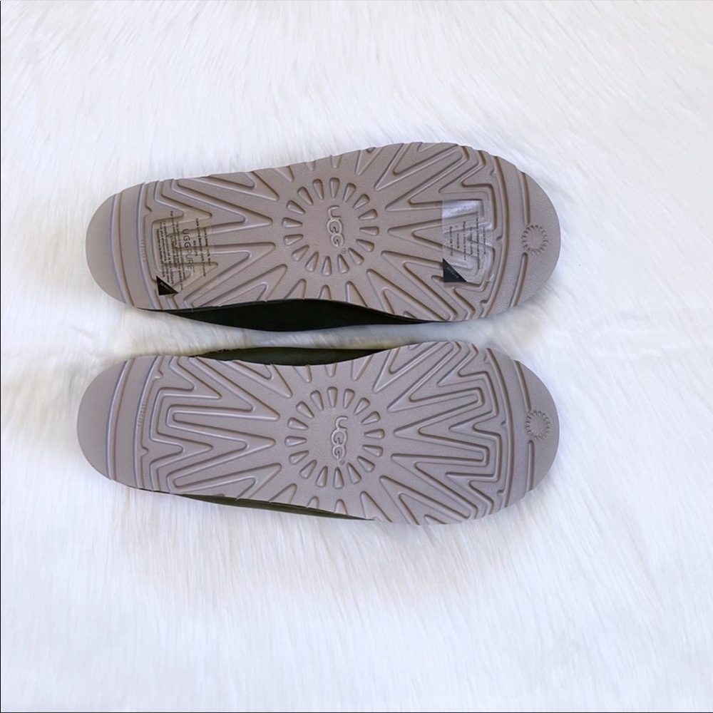 UGG Men’s Tasman Slippers In Moss Green - Picture 5 of 6